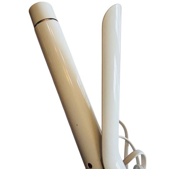 T3 SinglePass Curl 1” Ceramic Long Barrel Curling & Wave Iron White & Rose Gold main image 10